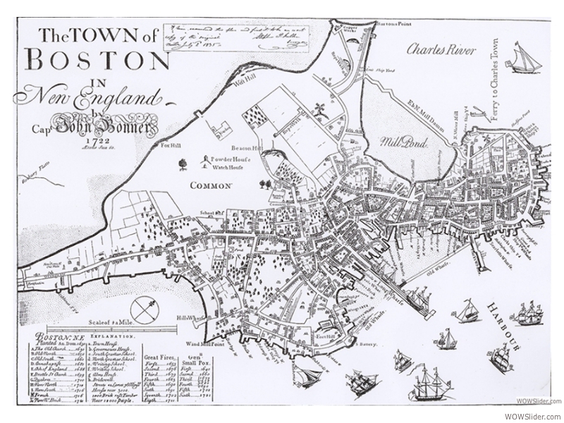 Boston, 1722
